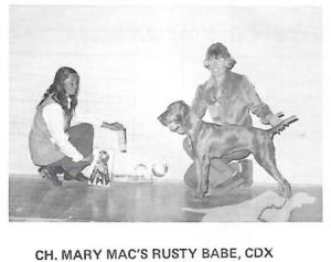 Mary Mac's Rusty Babe