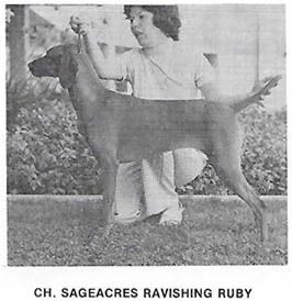 Sageacres Ravishing Ruby
