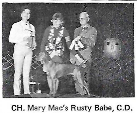 Image of Mary Mac's Rusty Babe